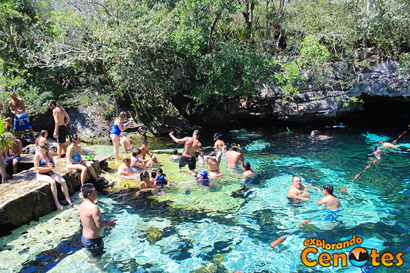 Cenote Azul en la Riviera Maya, Cenotes en la Riviera Maya
