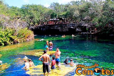 Cenote Jardín del Edén en la Riviera Maya, Cenotes en Yucatán