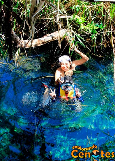 Cenote Escondido en Tulum, Cenotes en Yucatán