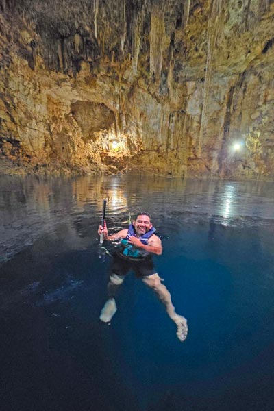 Cenote Palomitas en Dzalbay